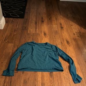 Long Sleeve Crop Top, small